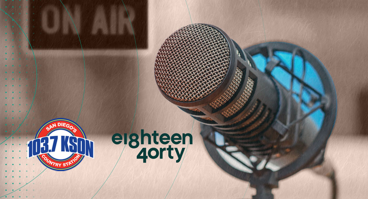 1840 featured on KSON radio interview