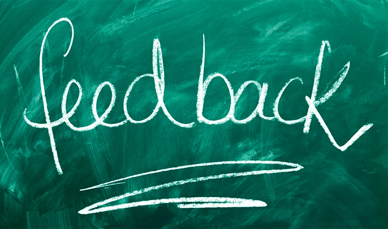 get feedback from outsourcing results